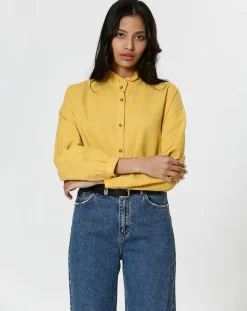 Chemise Olivia jaune