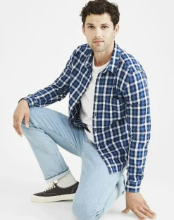 Chemise Original Slim bleu foncé