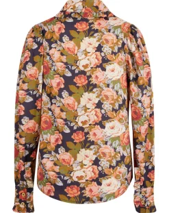 Chemise Patchwork encre