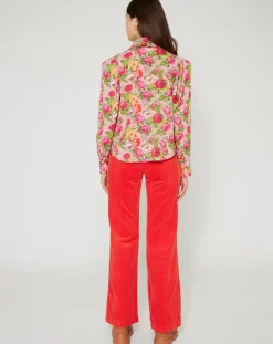 Chemise Patchwork rose