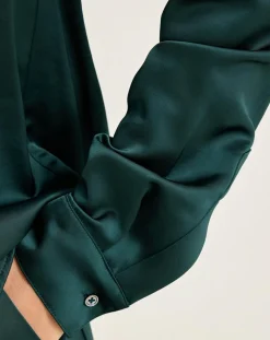 Chemise Pekin hunter