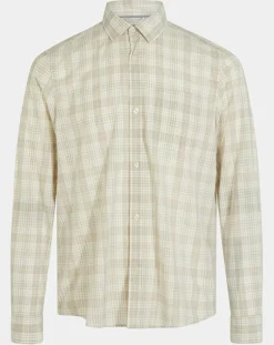 Chemise Picaro 2 ml caro beige/blanc