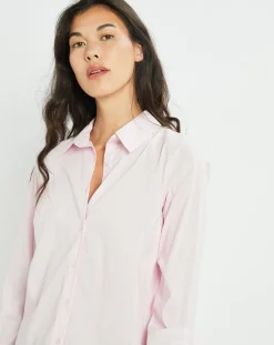 Chemise Plume rose pâle