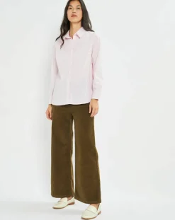 Chemise Plume rose pâle