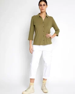 Chemise Polo Ml kaki