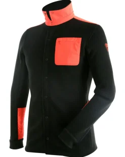 Chemise Première couche Polartec Cevennes noir/magma