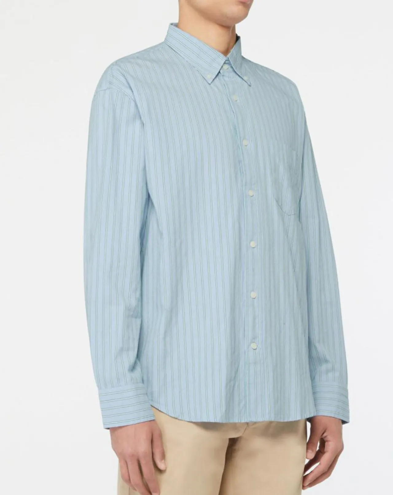 Chemise rayée Laps bleu ciel
