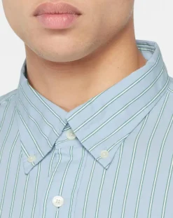 Chemise rayée Laps bleu ciel