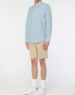 Chemise rayée Laps bleu ciel