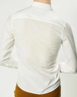 Chemise regular Earl blanche