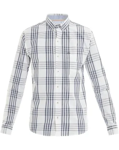 Chemise Regular Fit à carreaux bleu/blanc