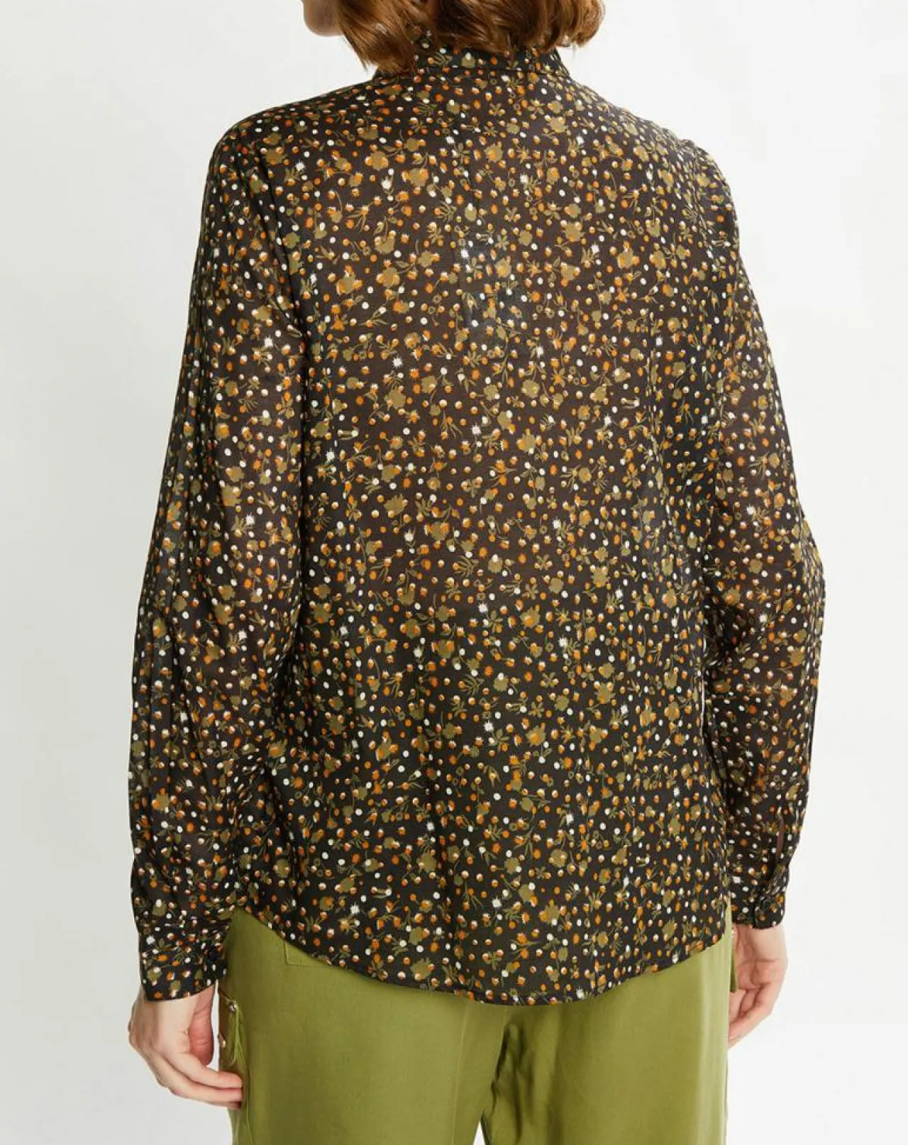 Chemise Regular Fit à imprimé floral multicolore