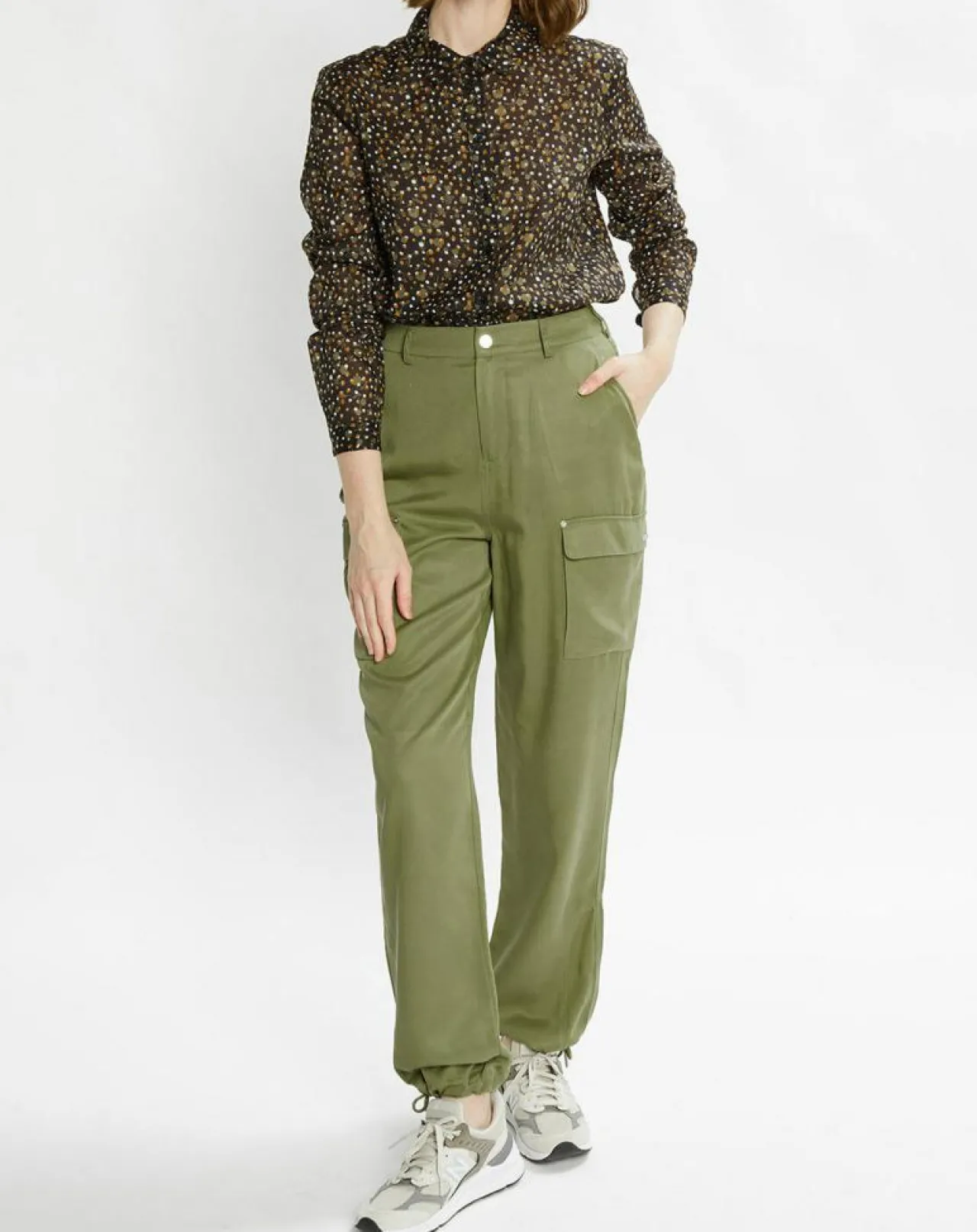 Chemise Regular Fit à imprimé floral multicolore