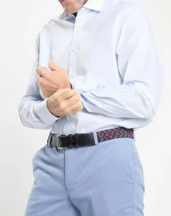 Chemise Regular Fit imprimée bleu clair