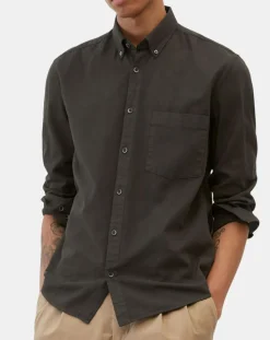 Chemise Regular Fit marron foncé