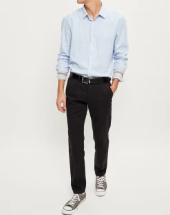 Chemise regular Stretch bleu ciel