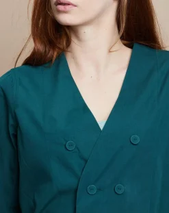 Chemise Sacha Popeline verte
