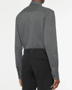 Chemise Slim Fit gris moyen