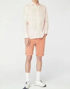 Chemise Slim Fit imprimée rose clair