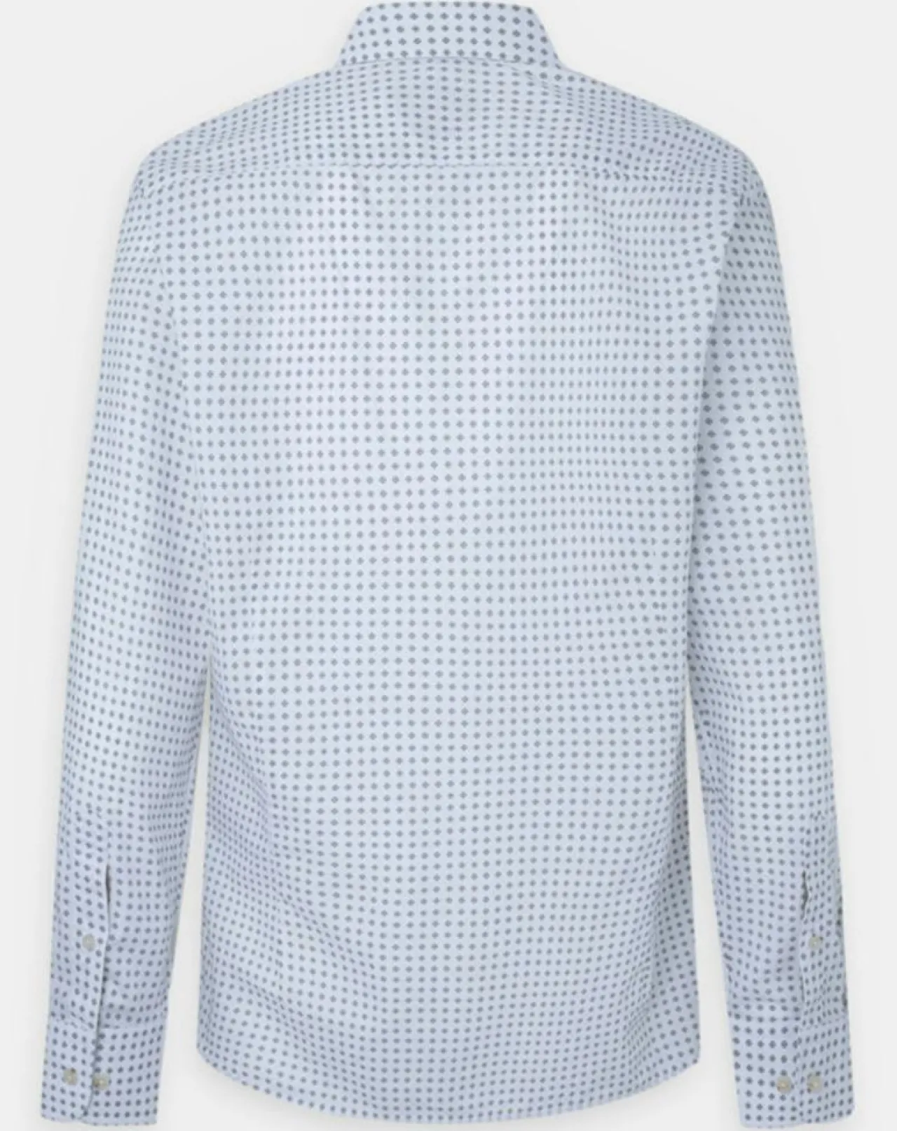 Chemise Slim Fit imprimée foulard blanche