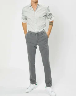 Chemise Slim Fit imprimée beige/kaki