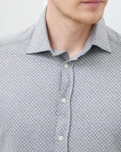 Chemise Slim Fit Mayfair gris