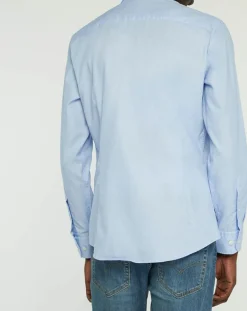 Chemise Slim Fit Oposit Arabesk bleu clair