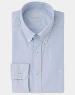 Chemise Slim Fit Oxford bleu ciel