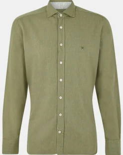 Chemise Slim fit Trim Twil Sport kaki