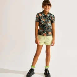 Chemise slim Voul imprimée noire