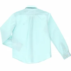 Chemise Summer en Coton à motifs vert aqua - T.9/15A
