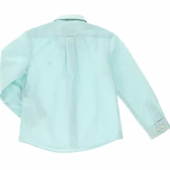 Chemise Summer en Coton à motifs vert aqua - T.3/7A