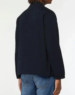 Chemise vareuse en Coton mélangé Nicket bleu marine