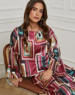 Chemisier Caroline rose