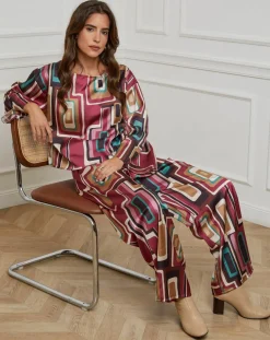 Chemisier Caroline rose