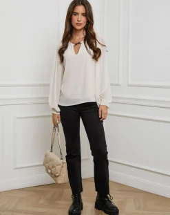 Chemisier Charlotte blanc