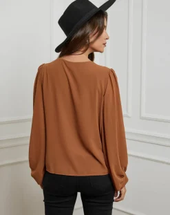 Chemisier Charlotte camel