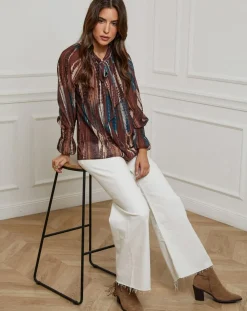 Chemisier Lola chocolat