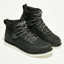 Chukka Boots en Cuir & Textile Newmarket noires