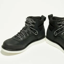 Chukka Boots en Cuir & Textile Newmarket noires