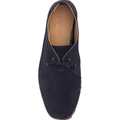 Chukka boots en Velours de Cuir Bruno marine