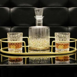 Coffret 4 verres à Whisky transparent