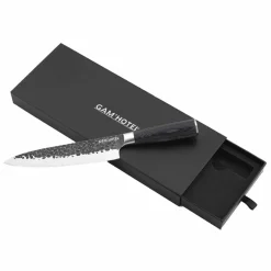 Coffret couteau chef Rétro noir - D.32 cm