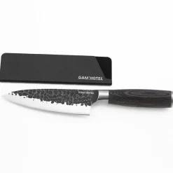 Coffret couteau chef Rétro noir - D.29.5 cm