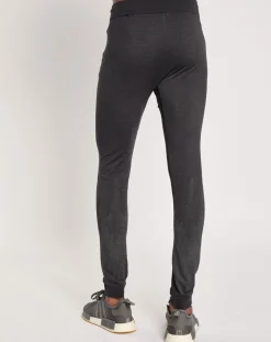 Collant en Laine mélangée Kinship Performance Wool Warm noir mélangé