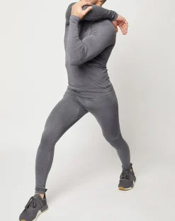 Collant technique Performance Warm gris