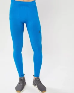 Collant technique Performance Warm bleu