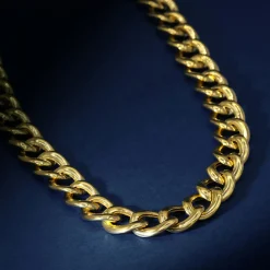 Collier Edoardo en Argent doré