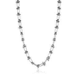 Collier Nautia argenté