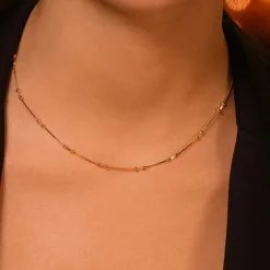 Collier Oria en Argent doré